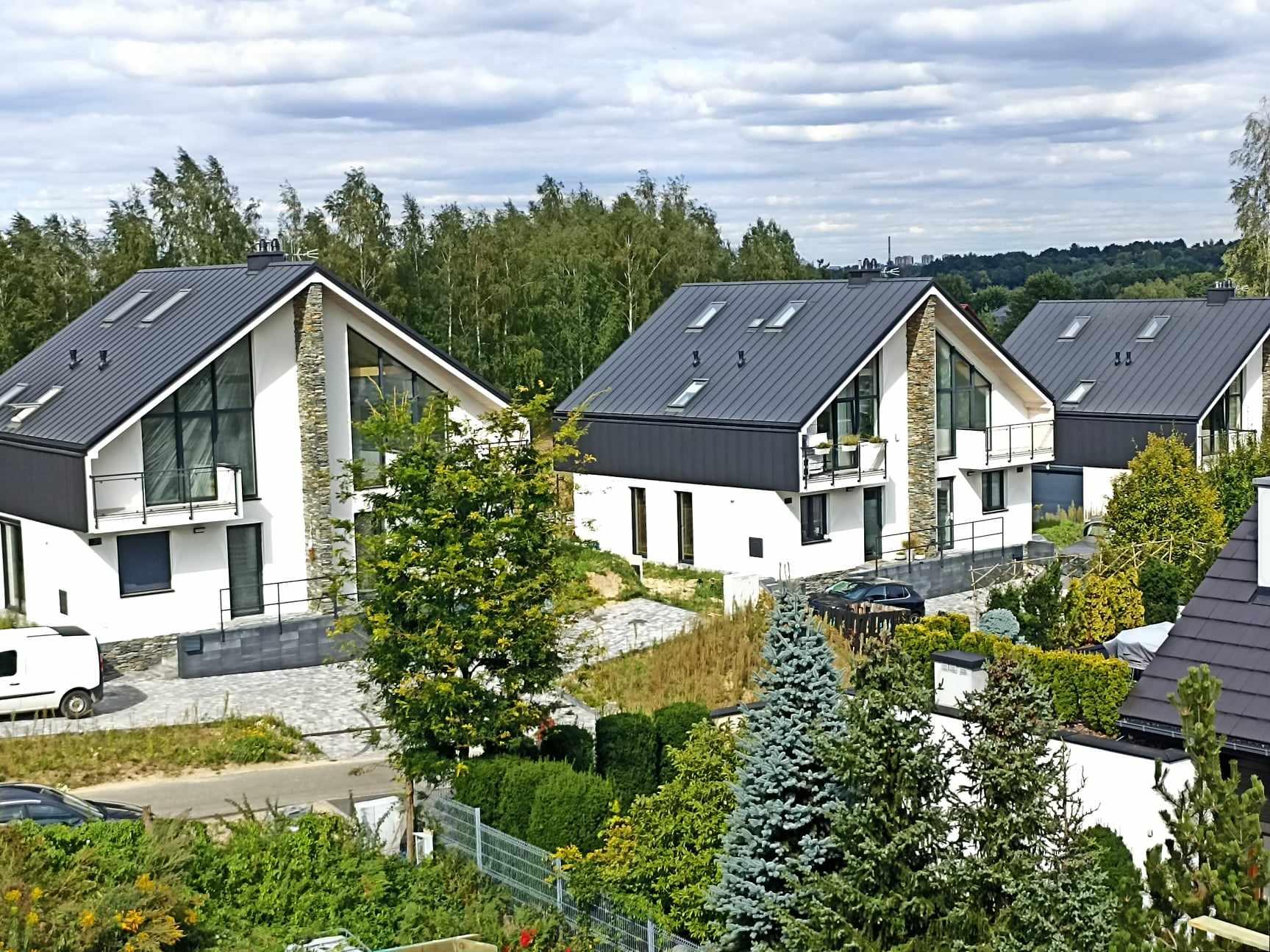 Osiedle 3 budynków dwulokalowych